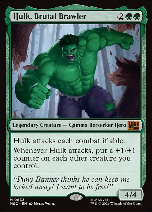 MSC: Hulk, Brutal Brawler