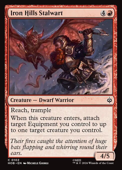 HOB: Iron Hills Stalwart (Foil)