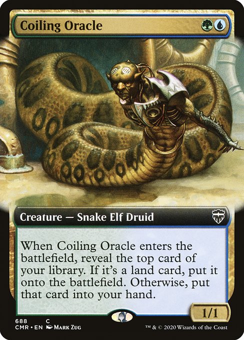 CMR: Coiling Oracle (Extended Art) (Foil)
