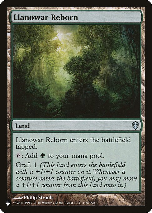 PLST: Llanowar Reborn