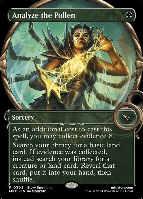 MKM: Analyze the Pollen (Showcase) (Foil)