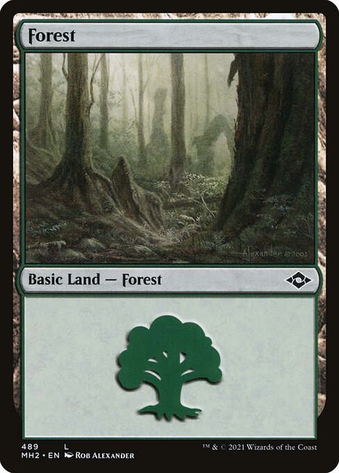 MH2: Forest (489) (Foil)