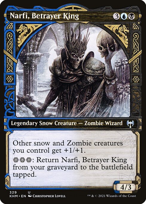 KHM: Narfi, Betrayer King (Showcase) (Foil)