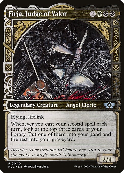 MUL: Firja, Judge of Valor (Foil)