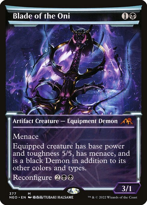NEO: Blade of the Oni (Showcase) (Foil)