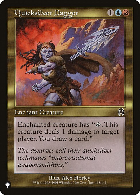 PLST: Quicksilver Dagger