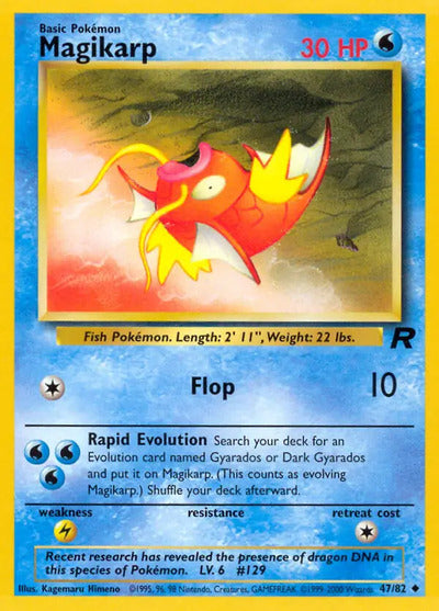 Magikarp 47/82 Unlimited Team Rocket