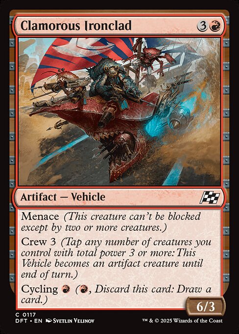 DFT: Clamorous Ironclad (Foil)