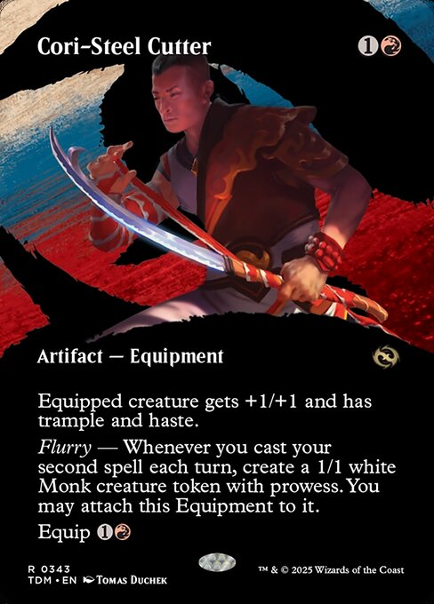 TDM: Cori-Steel Cutter (Borderless) (Foil)