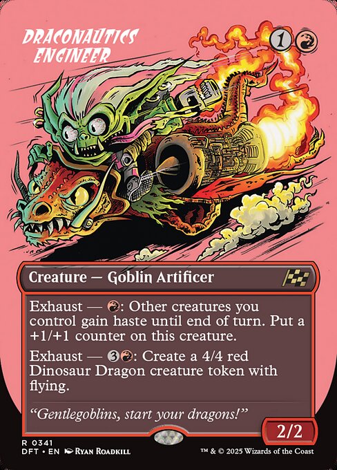 DFT: Draconautics Engineer (Borderless) (Foil)
