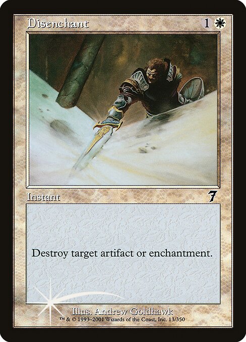 7ED: Disenchant (Foil)