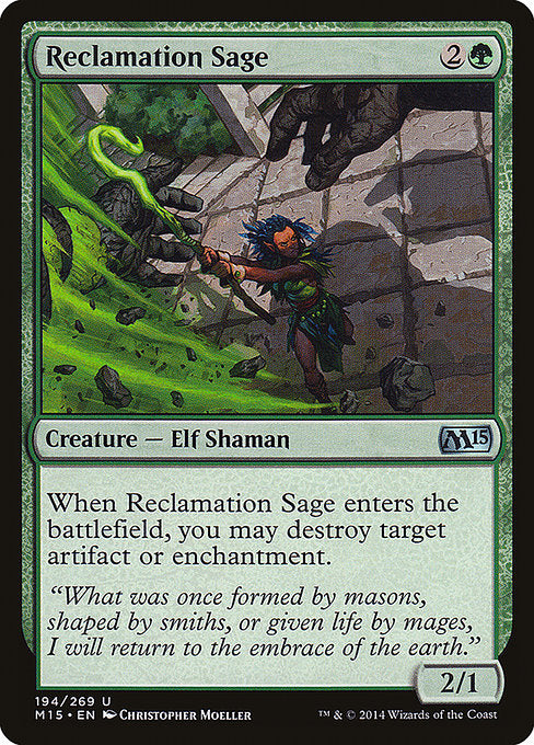 M15: Reclamation Sage