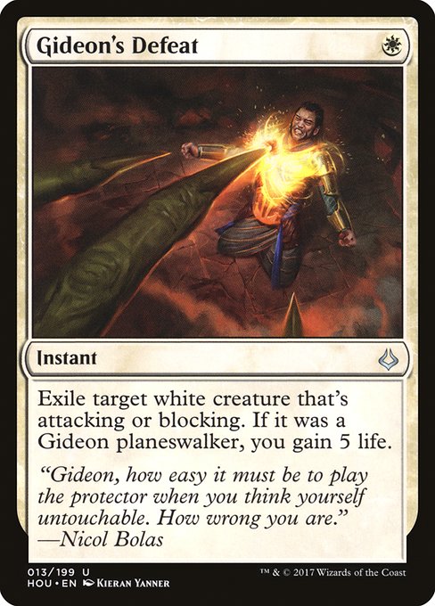 HOU: Gideon's Defeat (Foil)
