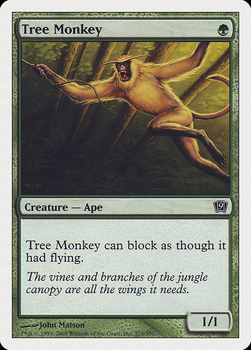 9ED: Tree Monkey