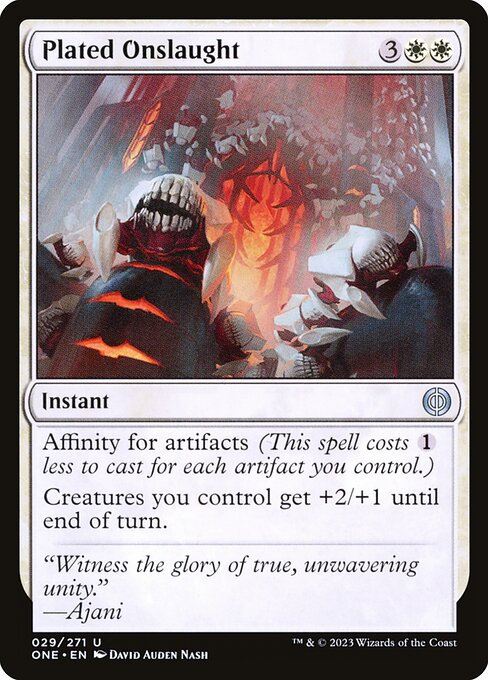 ONE: Plated Onslaught (Foil)