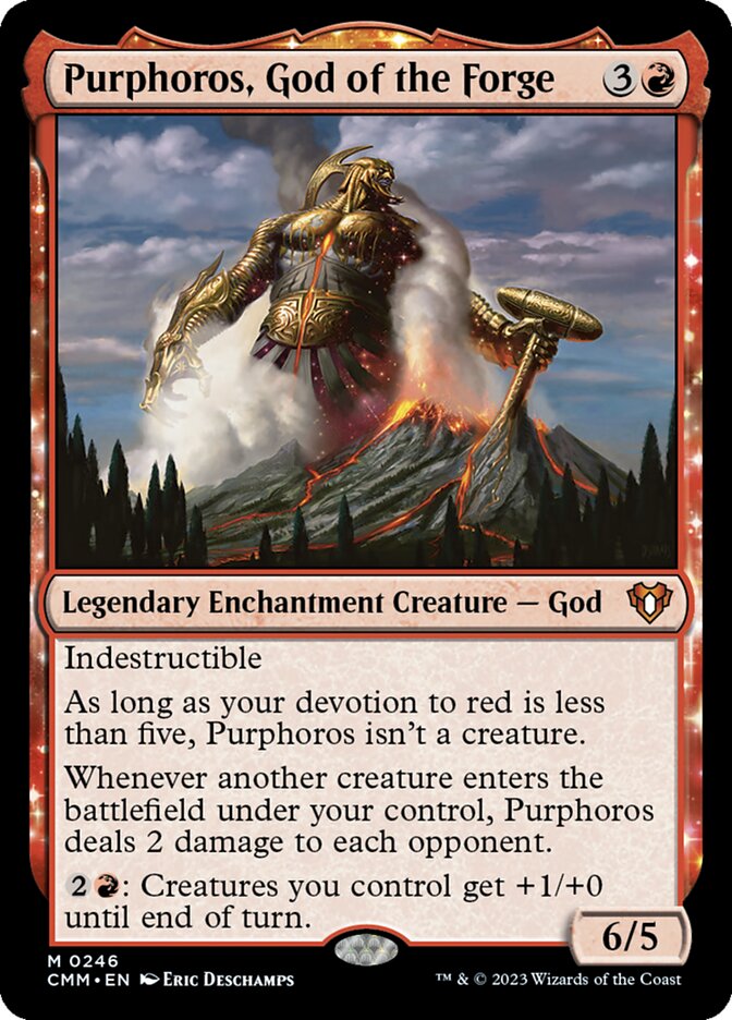 Purphoros, God of the Forge [Foil] :: CMM