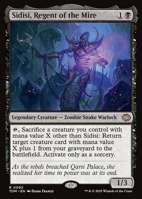 TDM: Sidisi, Regent of the Mire