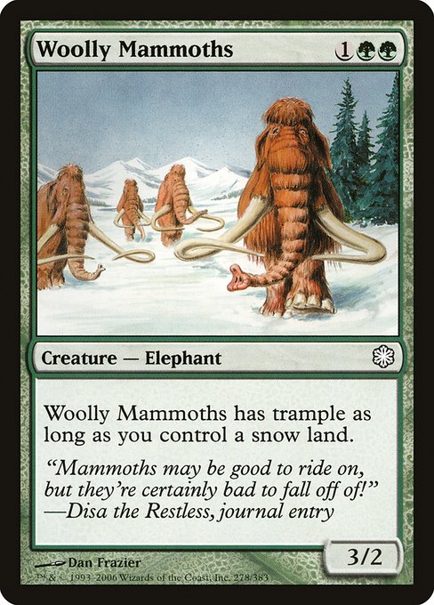 CST: Woolly Mammoths