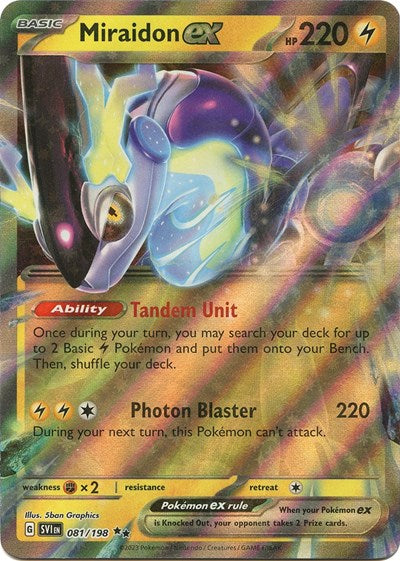 SVI: Miraidon ex - 081/198 (Holofoil)