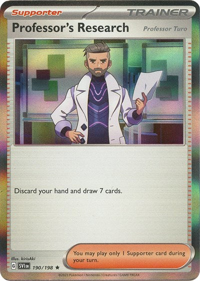 SVI: Professor's Research - 190/198 (Holofoil)