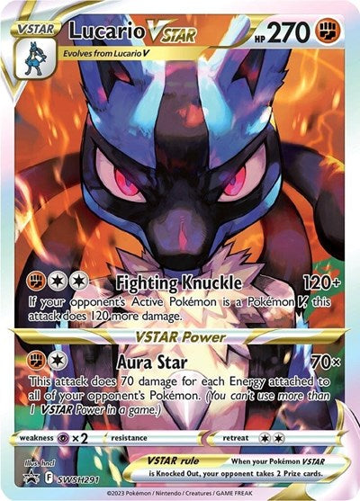 SWSD: Lucario VSTAR - SWSH291 (Holofoil)