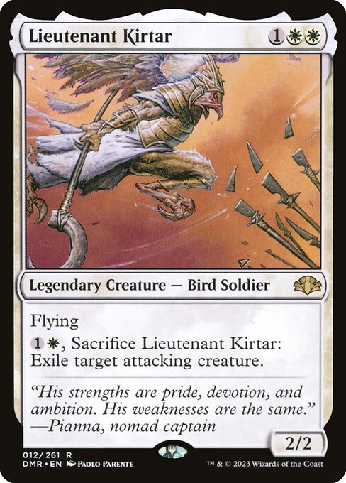 DMR: Lieutenant Kirtar
