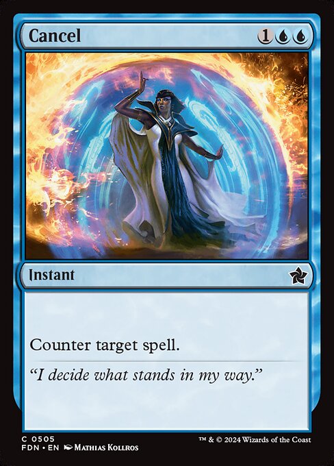 FDN: Cancel