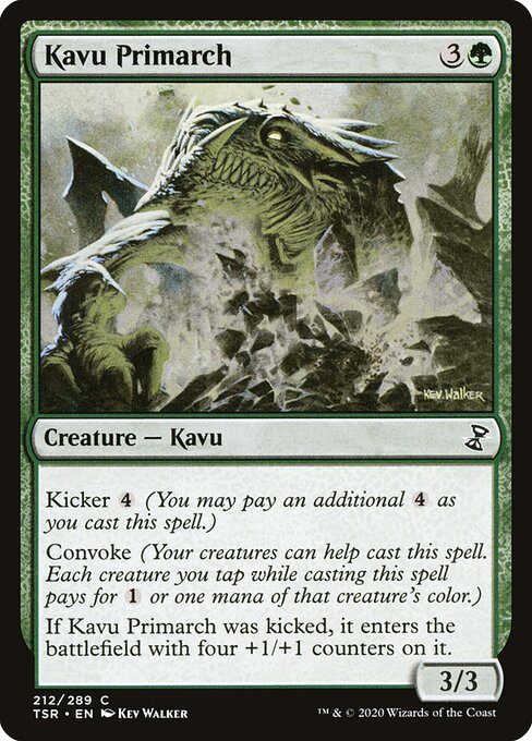 TSR: Kavu Primarch (Foil)