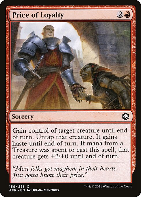 AFR: Price of Loyalty (Foil)