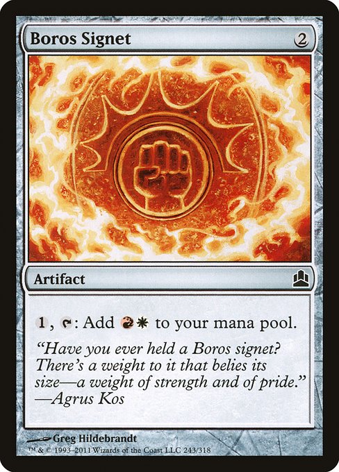 CMD: Boros Signet