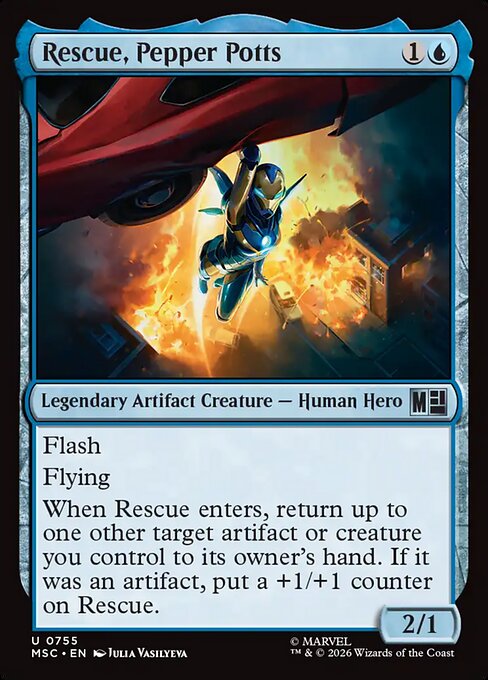 MSC: Rescue, Pepper Potts (Foil)