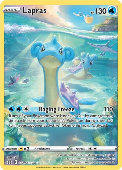 CRZ:GG: Lapras (Holofoil)