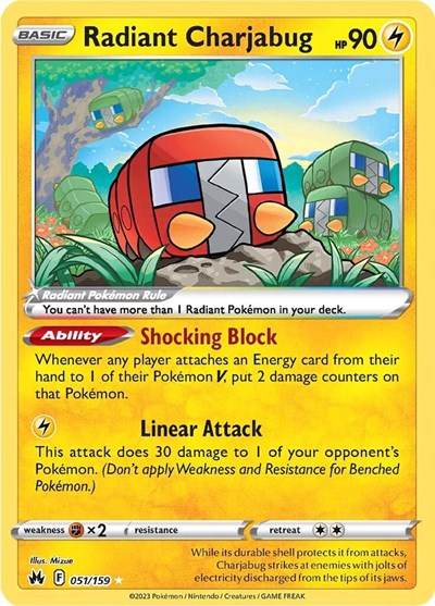 CRZ: Radiant Charjabug (Holofoil)