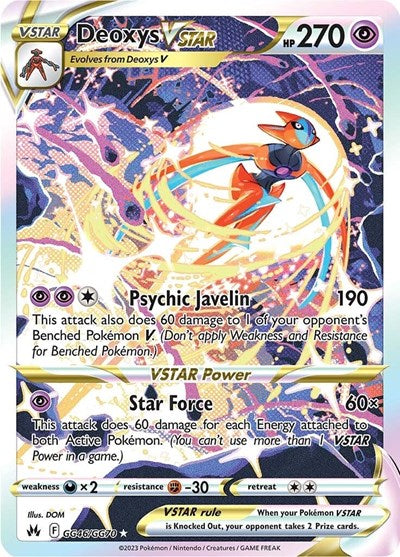 CRZ:GG: Deoxys VSTAR (Holofoil)