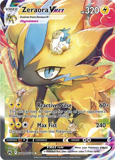 CRZ:GG: Zeraora VMAX (Holofoil)