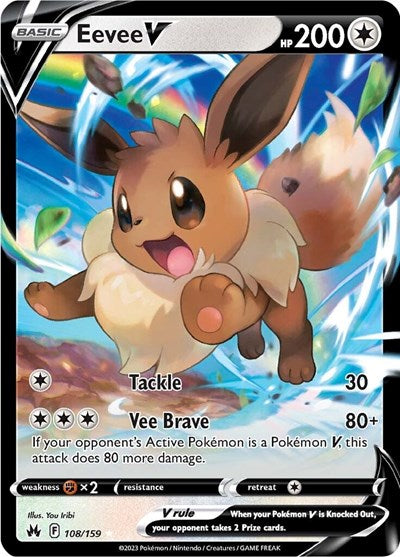 CRZ: Eevee V (Holofoil)