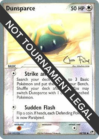 WCD: Dunsparce - 2004 (Chris Fulop)