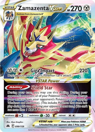 CRZ: Zamazenta VSTAR (Holofoil)