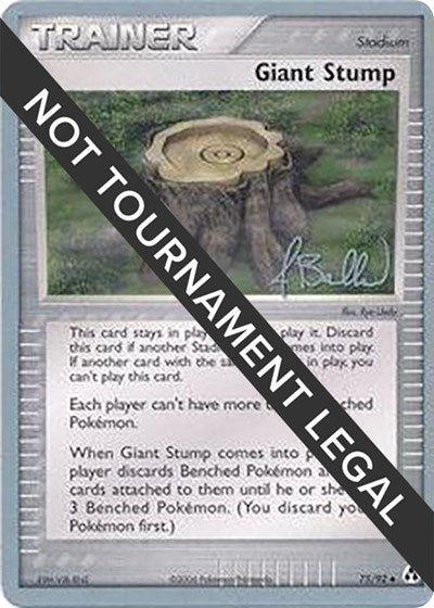 WCD: Giant Stump - 2006 (Jimmy Ballard)