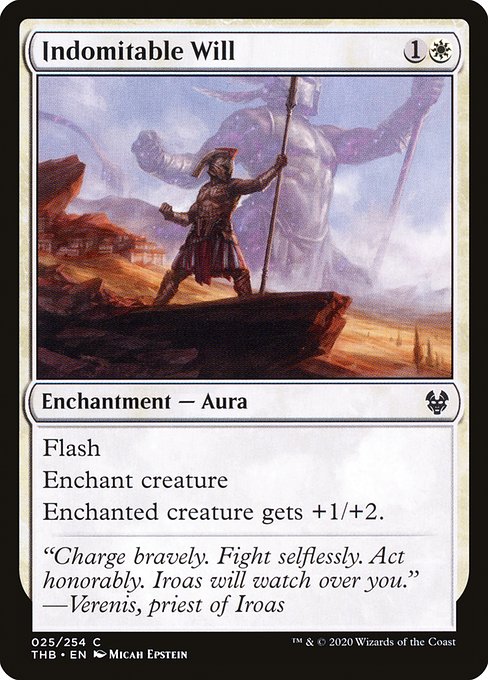 THB: Indomitable Will (Foil)