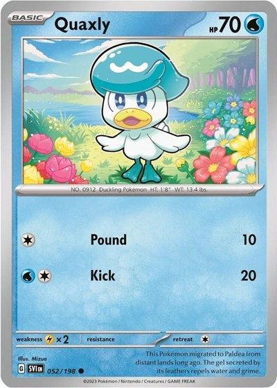 MCAP: Quaxly - 052/198 (Mirage Holo) (Holofoil)