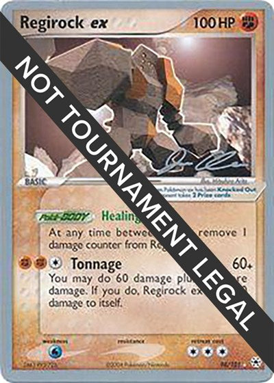 WCD: Regirock ex - 2006 (Jason Klaczynski)