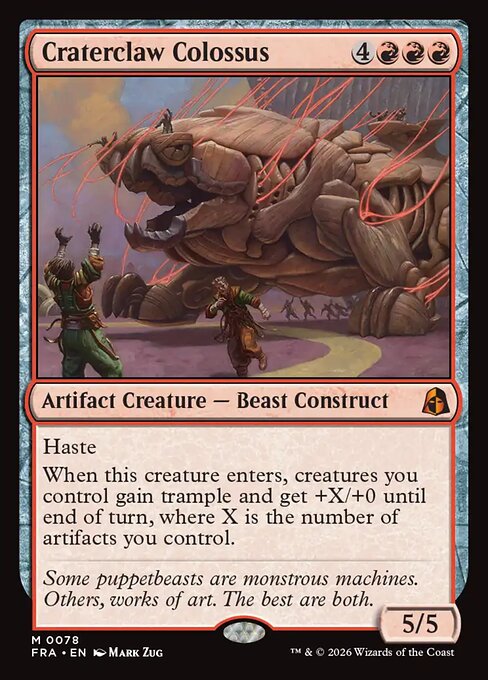 FRA: Craterclaw Colossus (Foil)