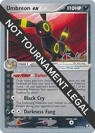 WCD: Umbreon ex - 2006 (Jimmy Ballard)