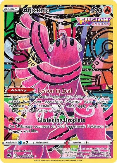 CRZ:GG: Oricorio (Holofoil)