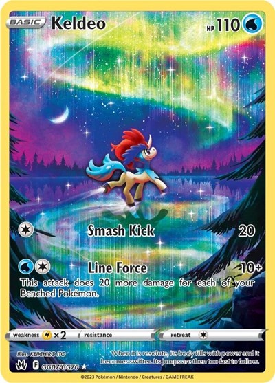CRZ:GG: Keldeo (Holofoil)