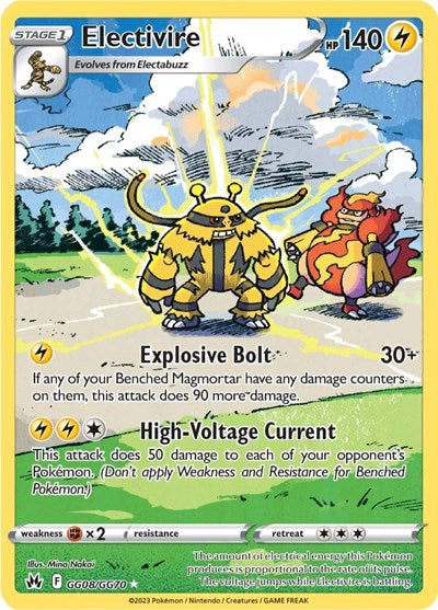 CRZ:GG: Electivire (Holofoil)