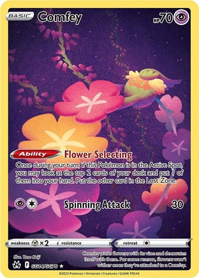 CRZ:GG: Comfey (Holofoil)
