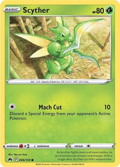 CRZ: Scyther (Reverse Holofoil)