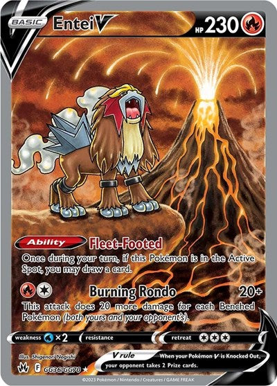 CRZ:GG: Entei V (Holofoil)